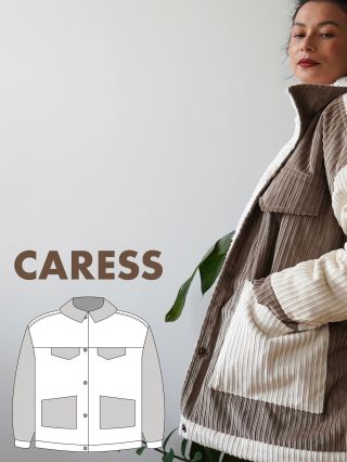 Seznamte se prosím, CARESS. Zateplená, pohodlná, oboustranná. Prostě must have! Komplet video návod zdarma na šití najdeš...